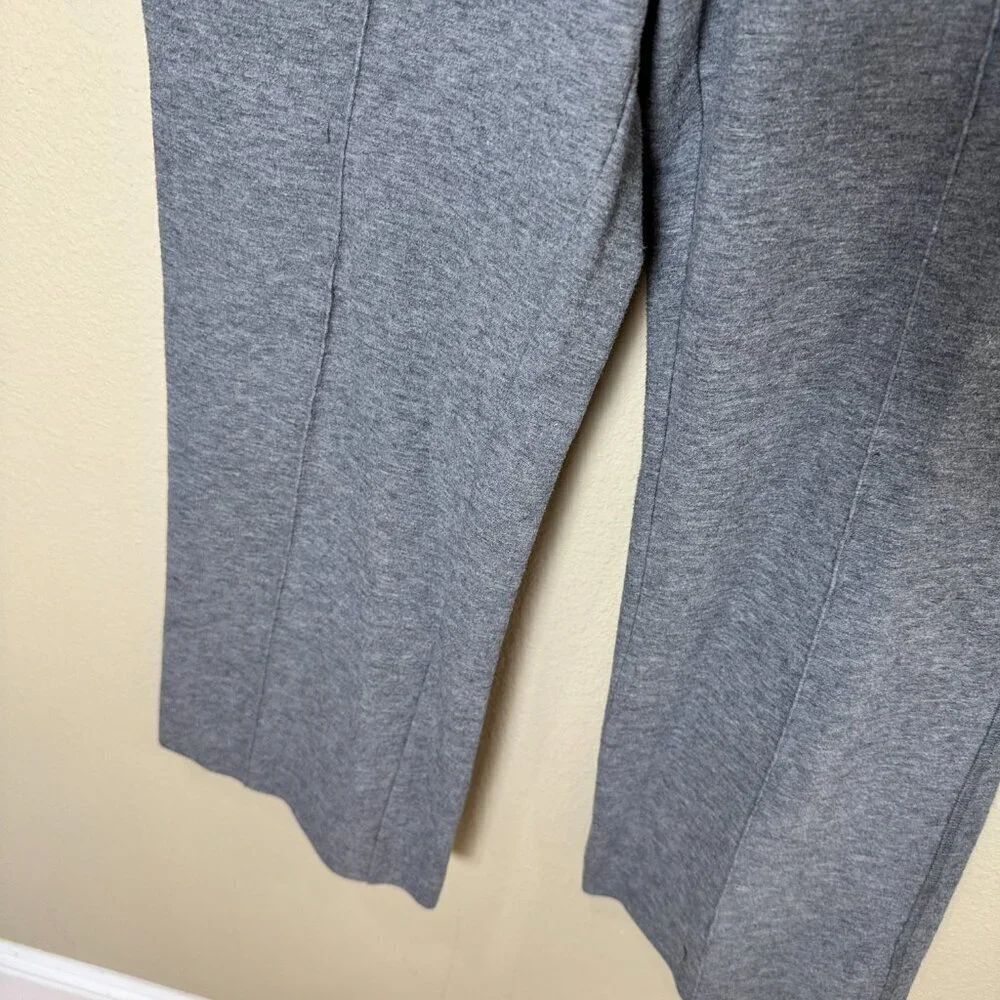 CARTONNIER by ANTHROPOLOGIE Flannel Stretch Wide Leg Cropped Trousers Size Large - Picture 4 of 11